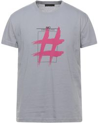 Alessandro Dell'acqua - Lilac T-Shirt Cotton - Lyst