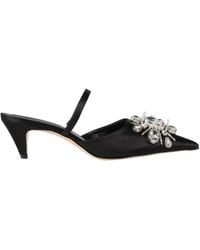 Rochas - Mules & Clogs Textile Fibers - Lyst