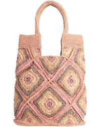 MADE FOR A WOMAN - Made For A -- Pastel Shoulder Bag Straw - Lyst