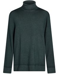 Drumohr - Charcoal Turtleneck Merino Wool - Lyst