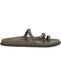 Elena Iachi - Thong Sandal Leather - Lyst