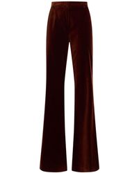 Alberta Ferretti - Pants Cotton, Elastane - Lyst