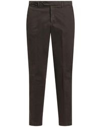 Paoloni - Military Pants Cotton, Elastane - Lyst