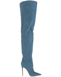 Le Silla - Boot Textile Fibers - Lyst