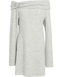 Haveone - Light Mini Dress Polyester, Viscose, Elastane - Lyst