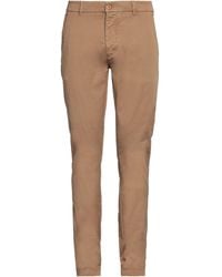 Avignon - Camel Pants Cotton, Elastane - Lyst