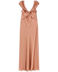 Alberta Ferretti - Robe longue - Lyst