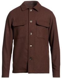 AT.P.CO - Jacket Polyester, Viscose, Wool - Lyst