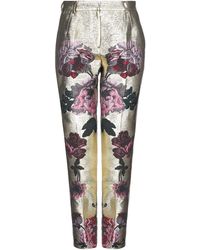Dolce & Gabbana Pants - Metallic