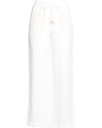 Le Tricot Perugia - Pants Linen - Lyst