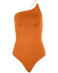Alix - Rust Bodysuit Polyamide, Elastane - Lyst
