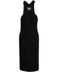 Moschino - Midi Dress Viscose, Polyamide - Lyst