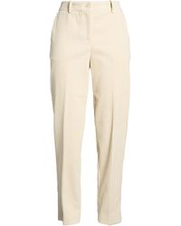 P.A.R.O.S.H. - P.A.R.O..H. Cream Pants Cotton - Lyst