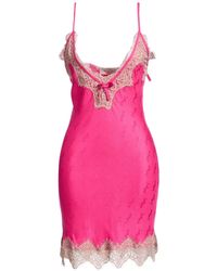 Blugirl Blumarine - Mini Dress Viscose - Lyst