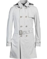 Herno - Overcoat & Trench Coat Polyester - Lyst