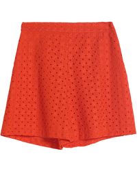 Caractere - Shorts & Bermuda Shorts Polyester, Cotton - Lyst