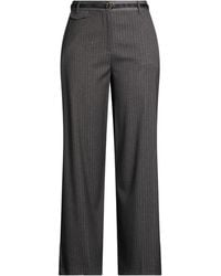White Wise - Pants Polyester, Rayon, Elastane - Lyst