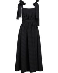MSGM - Maxi Dress Cotton, Elastane - Lyst