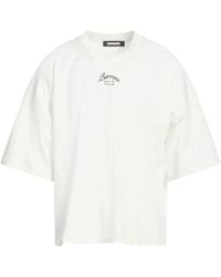 Barrow - Ivory T-Shirt Cotton - Lyst
