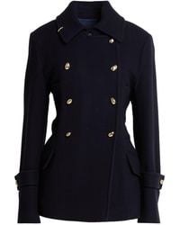 Dondup - Midnight Coat Virgin Wool, Polyamide, Cashmere - Lyst