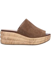 Geox Leather Mules & Clogs in Gray | Lyst