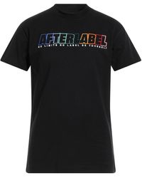AFTER LABEL - T-shirt - Lyst