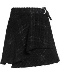 IRO - Mini Skirt Cotton, Viscose, Metallic Fiber - Lyst