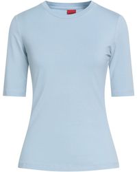 HUGO - T-Shirt Cotton, Modal, Elastane - Lyst
