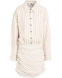 THE M.. - Light Mini Dress Viscose - Lyst