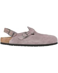 Birkenstock - Lilac Mules & Clogs Leather - Lyst