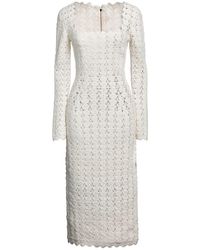 Dolce & Gabbana - Midi Dress - Lyst