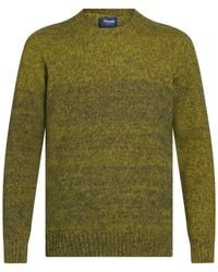 Drumohr - Military Sweater Lambswool - Lyst