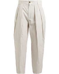 The Row - Pants Cotton - Lyst