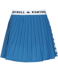 Kappa - Azure Mini Skirt Polyester - Lyst