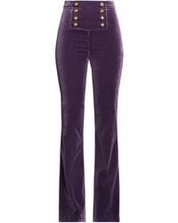 Elisabetta Franchi - Trouser - Lyst