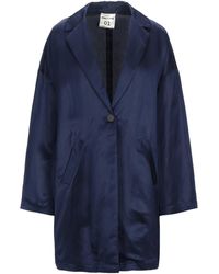 Semicouture - Overcoat & Trench Coat - Lyst