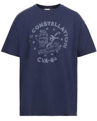 Tシャツ・カットソー WILD DONKEY Men T Shirts T AIR FORCECO DYEBLU Blue Blue WILD DONKEY T-shirts for Men | Lyst