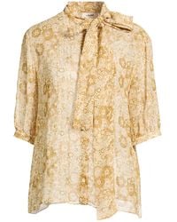 Celine - Shirt Viscose, Metallic Polyester - Lyst