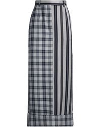 Thom Browne - Maxi Skirt Wool, Cotton - Lyst