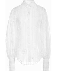 Thom Browne - Shirt Polyamide, Cotton, Acetate, Silk - Lyst