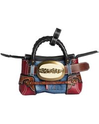 DSquared² - Handbag Leather, Textile Fibers - Lyst