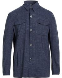 Tombolini - Jacket Wool, Silk, Linen, Elastane - Lyst