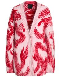 Givenchy - Cardigan Mohair Wool, Polyamide, Wool, Elastane - Lyst