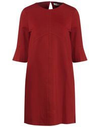 Manila Grace - Mini Dress Viscose, Polyamide, Elastane - Lyst