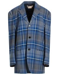 Marni - Blazer Polyester, Virgin Wool, Elastane - Lyst