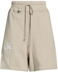 Rick Owens X Champion - Sand Shorts & Bermuda Shorts Organic Cotton - Lyst