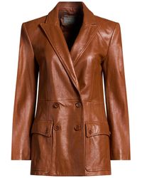 Alberta Ferretti - Blazer Sheepskin - Lyst