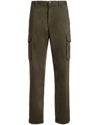 Woolrich - Dark Pants Cotton, Elastane - Lyst