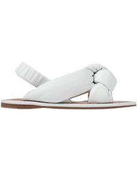 miu miu white flats