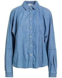 Please - Denim Shirt Cotton - Lyst
